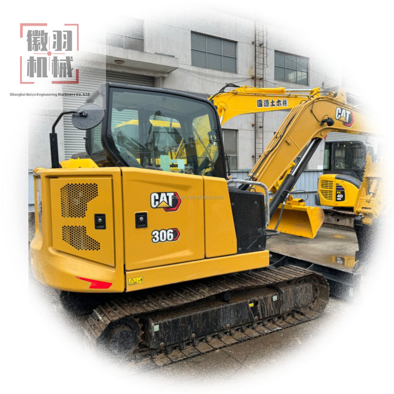 Yeni gelenler %99 Sürünen kazıcı Kullanılmış Caterpillar cat306 ikinci el Japonya motoru cat 306 EPA sertifikası