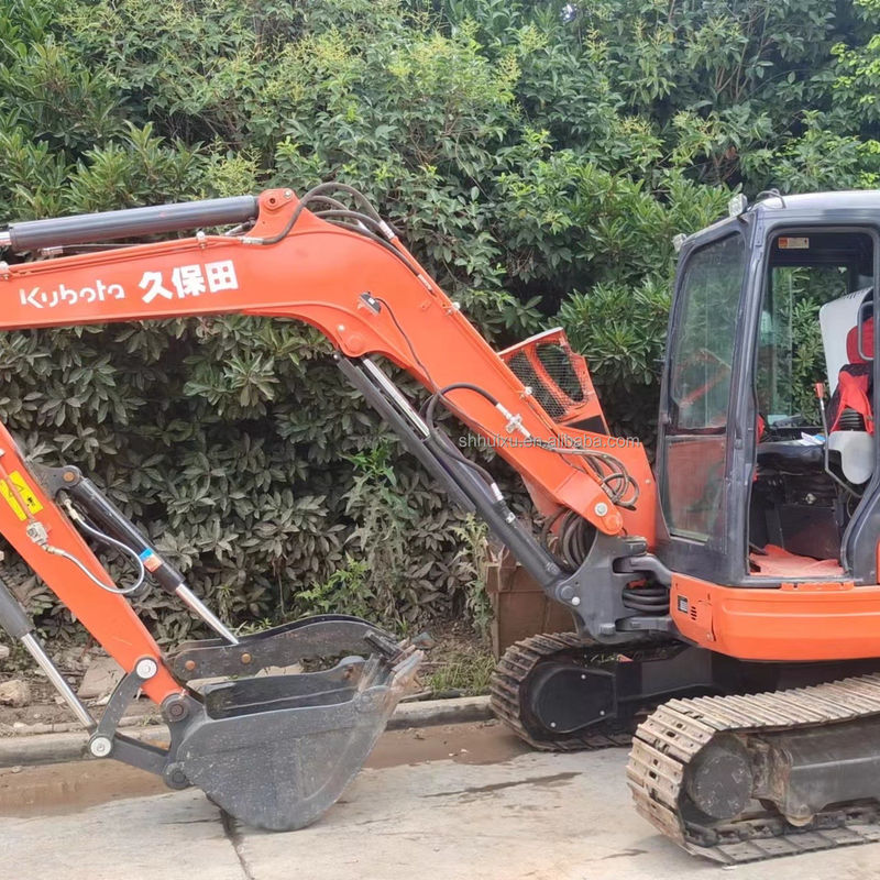 Düşük çalışma süresi Kubota Kx135-5 ikinci el hidrolik ekskavatör Kullanılmış ekskavatör Uygulamalı ekskavatör fiyatı