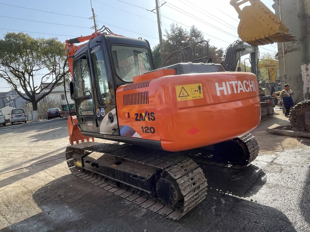İkinci el Makine Kullanılmış kazıcı kazma makinesi HITACHI 120 Düşük Fiyatta Satılıyor