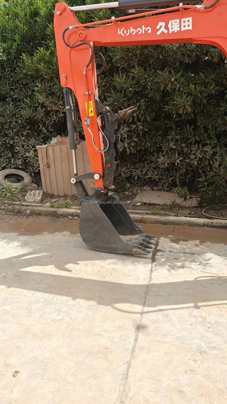 Düşük çalışma süresi Kubota Kx135-5 ikinci el hidrolik ekskavatör Kullanılmış ekskavatör Uygulamalı ekskavatör fiyatı