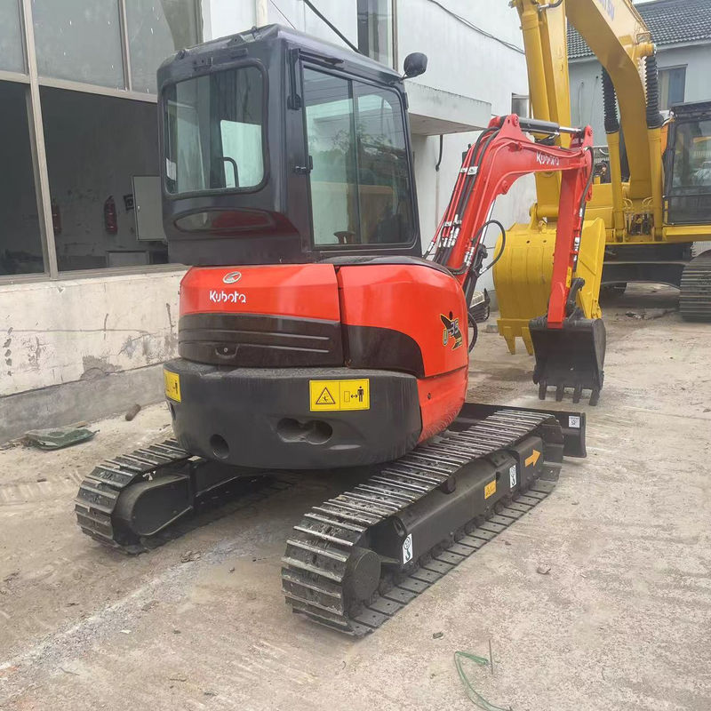 Düşük çalışma saati kazı el Kubota U35 kullanılmış yüksek kaliteli motor ve pompa kazı kullanılmış fiyatlı kullanılmış hidrolik kazı makinesi