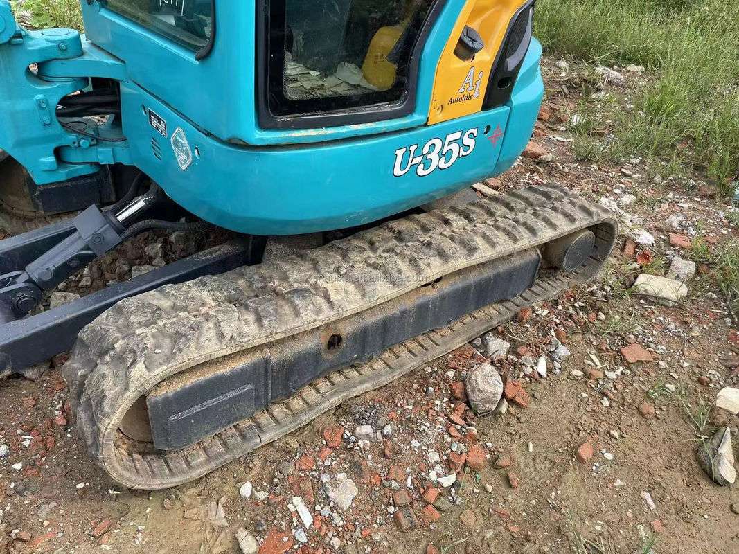 Düşük çalışma saati Kubota U35S kazı satışı yüksek kaliteli motor ve pompa kazı kullanılmış eski makine ucuz kullanılmış