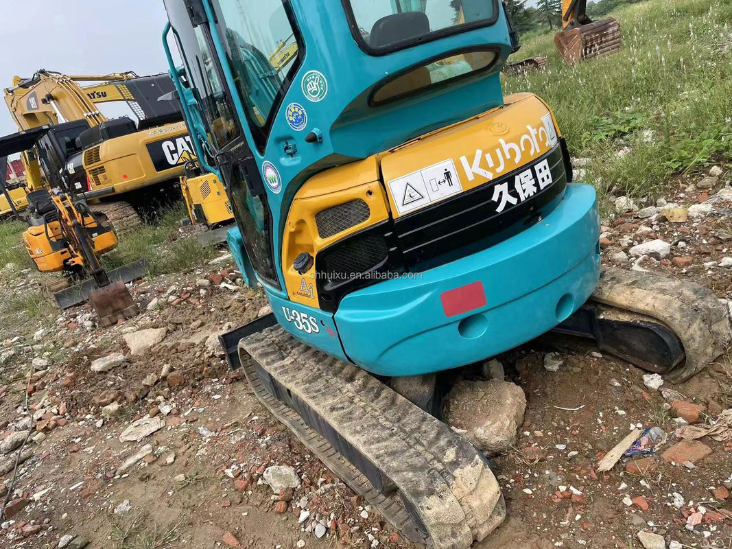 Düşük çalışma saati Kubota U35S kazı satışı yüksek kaliteli motor ve pompa kazı kullanılmış eski makine ucuz kullanılmış