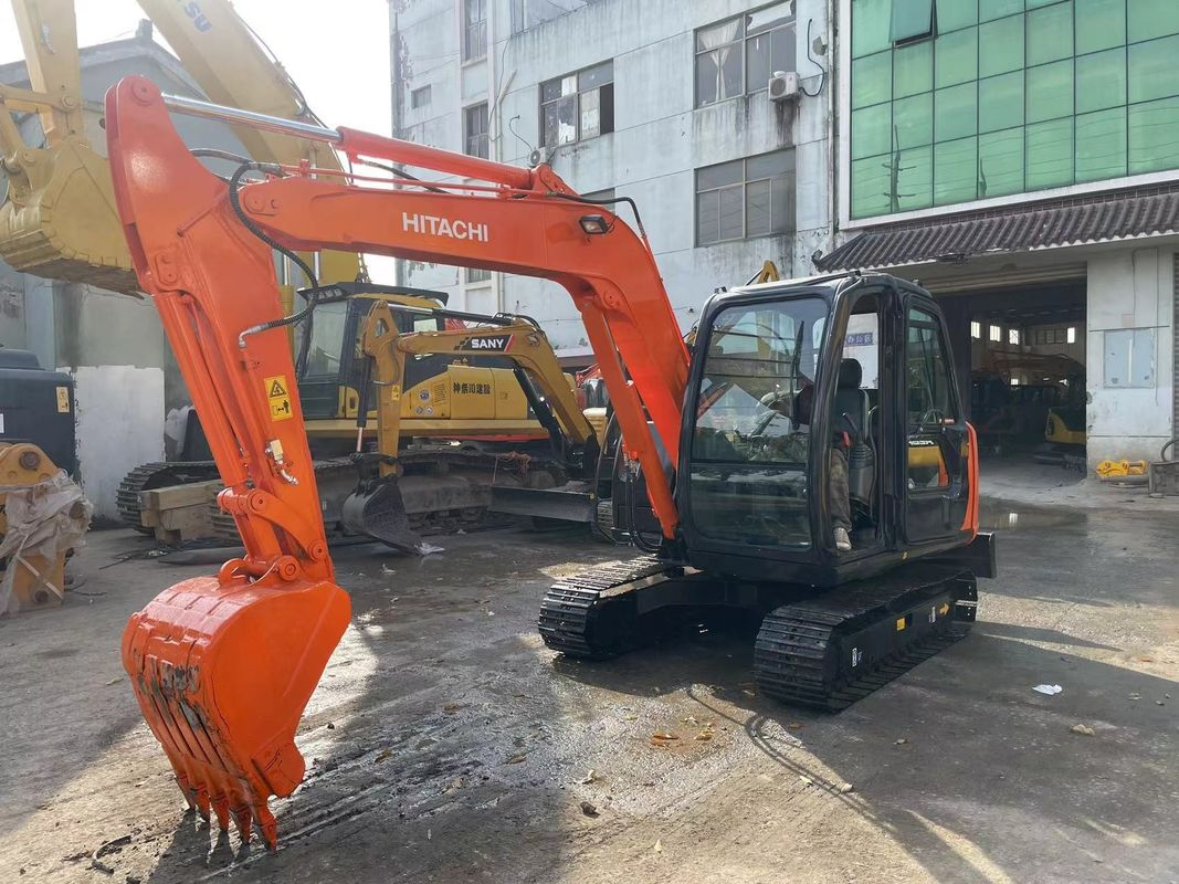 Orijinal Fabrika Üretimi Kaliteli Hitachi kullanılmış zx60 6 tonluk mini ekskavatörler 60T Hitachi makineleri fabrika fiyatı