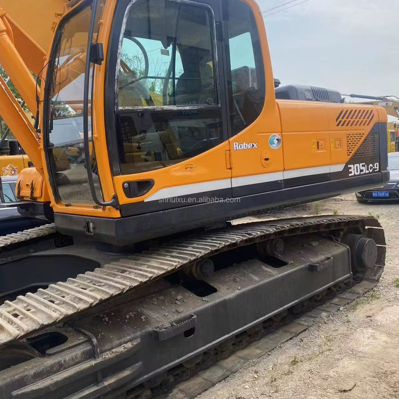 30000KG Orijinal Ekskavatör HYUNDAI 305 Kullanılmış Ekskavatörler 1.2m3 kova kapasitesi