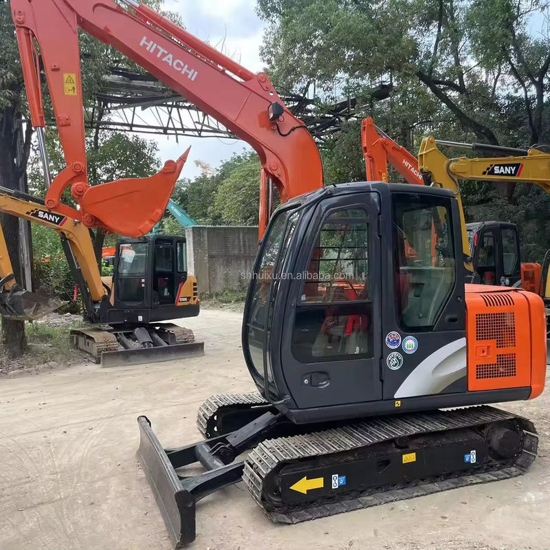 Hitachi mini ekskavatörü hitachix60 küçük inşaat ekipmanları ikinci el inşaat makineleri satılıyor