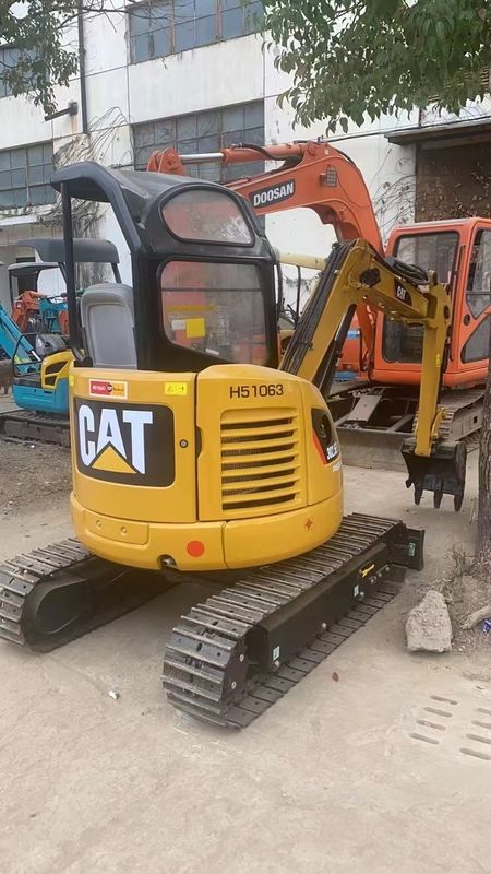 Kullanılmış yürüyüş ekskavatörü CAT302.5 araba kullanmadan ikinci el kazıcı mini ekskavatörler satılık kullanılmış mini ekskavatör satışları
