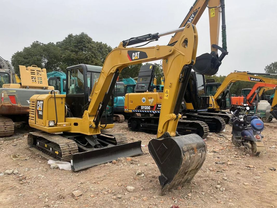 Kullanılmış mini kazıcı CAT306E kazıcı kullanılan makineler 6ton kedi kazıcı kullanılan Çin mini kazıcı