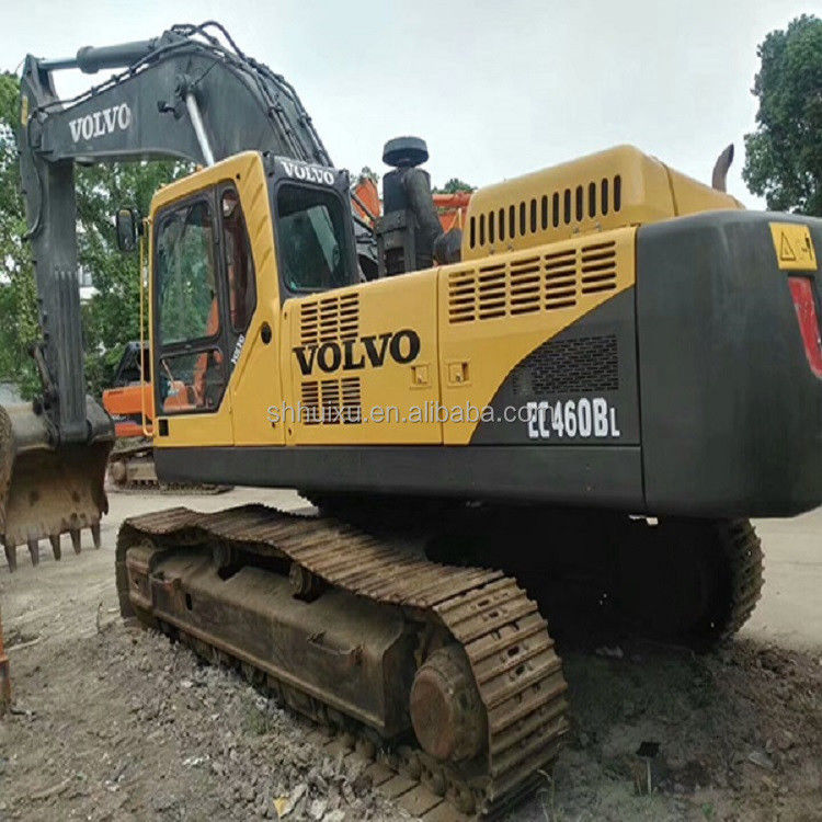 Satılık kullanılmış volvo ec480d ekskavatörü/kullanılmış kazma makinesi VOLVO480D Japonya kökeni