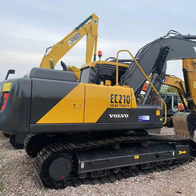 Kullanılmış hidrolik sürünen kazık makinesi kullanılmış kazık makinesi volvl EC210 makine fabrika fiyatı Japon markası