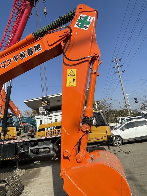 Kullanılmış hitachi zaxis 120 EPA sertifikası var elektrikli sürünen mini kazıcı diğer inşaat makineleri