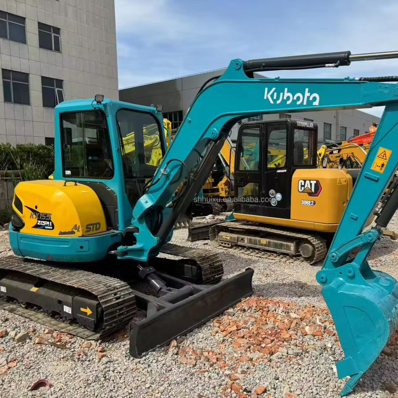 Süper Değer Deneyim Kubota155 Japonya kökenli ucuz fiyat kullanılmış kazık makinesi sürünen kazık makinesi