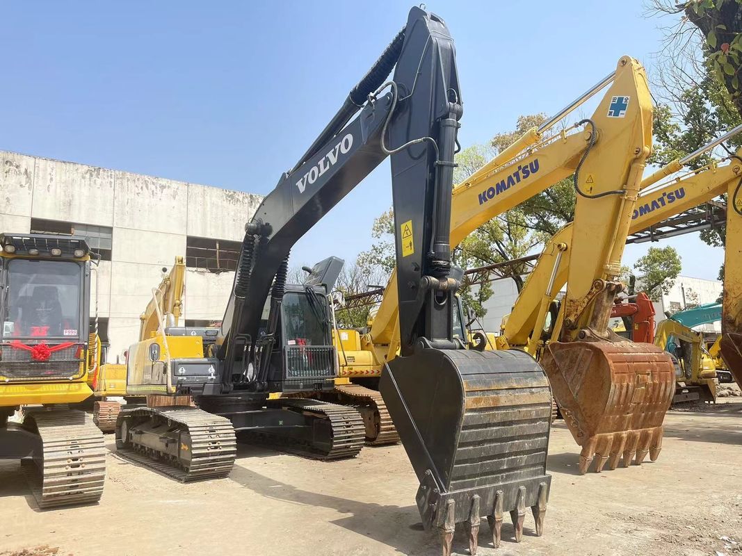 El toprak kazıcı Volvo 210 kazıcı kullanılmış makineler Volvo ekskavatör kullanılmış ikinci el kazıcı satılıyor
