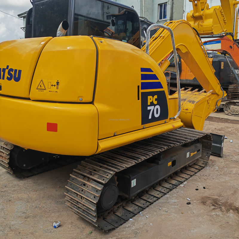 Kullanılmış Crawler Excavator iyi kaliteli excavator makine /kullanılmış KomatsuPC70-8 pc200-8 ucuz fiyatla /orjinal japan