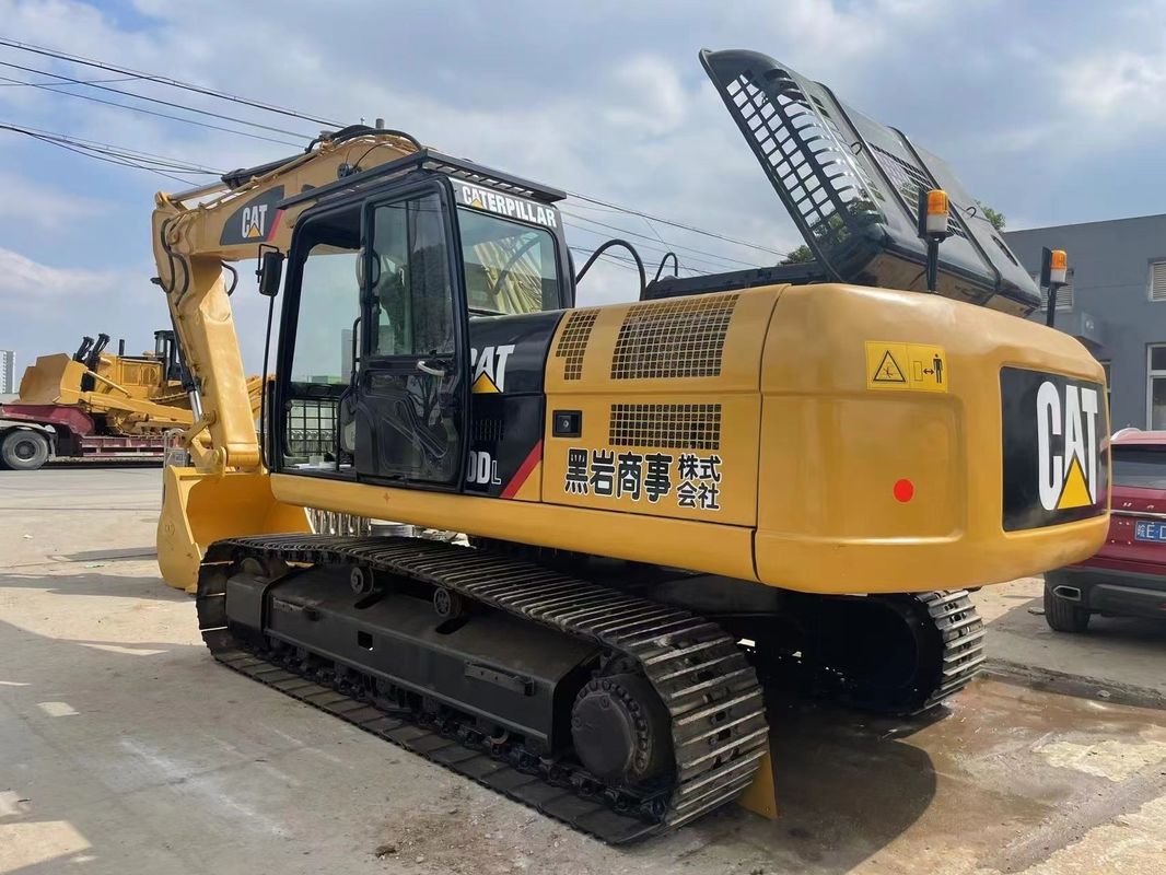 Büyük sürünen kazıcı CAT 330D ikinci el kazıcı kullanılmış ağır makine 30 ton hidrolik sürünen backhoe büyük kazıcı