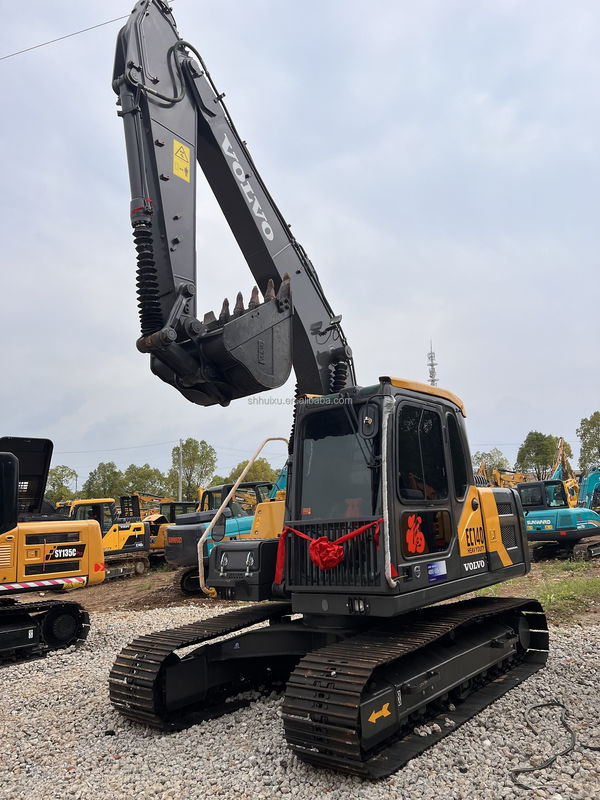 14000KG Kullanılmış Ekskavatör İkinci El Volvo 140 Ekskavatör Makine Tamirhaneleri