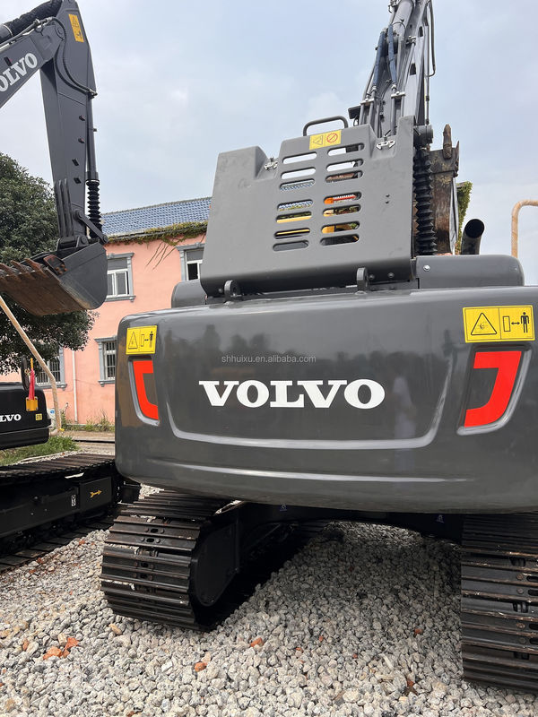 Kullanılmış kazıcı Volvo 140 kazma makinesi ikinci el 14000KG 0.19m3 kova kapasitesi