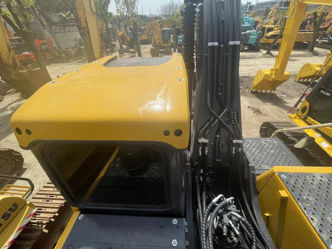 21000kg Kullanılmış Hidrolik Gezgin Kazıcı İkinci El Volvo Ec210 1.1m3 kova Kapasitesi