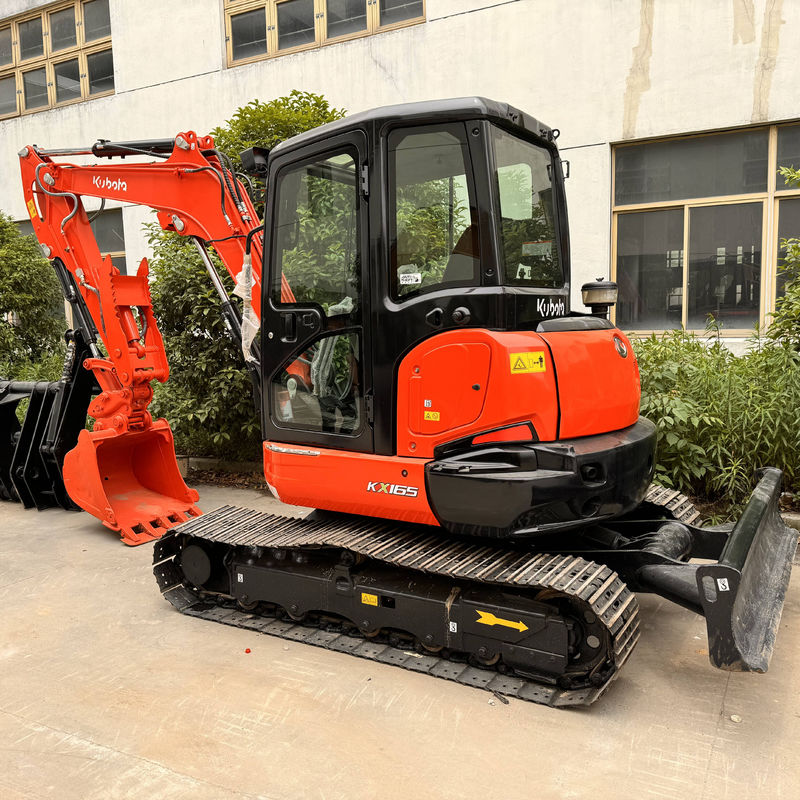 Kubota165 kullanılmış kazık makineleri kullanılmış mini kazık makinesi 6.5 ton