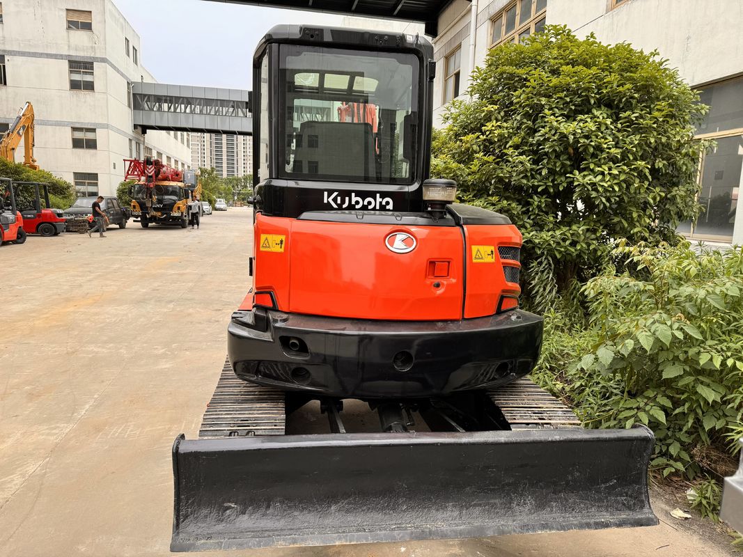 Kubota165 kullanılmış kazık makineleri kullanılmış mini kazık makinesi 6.5 ton