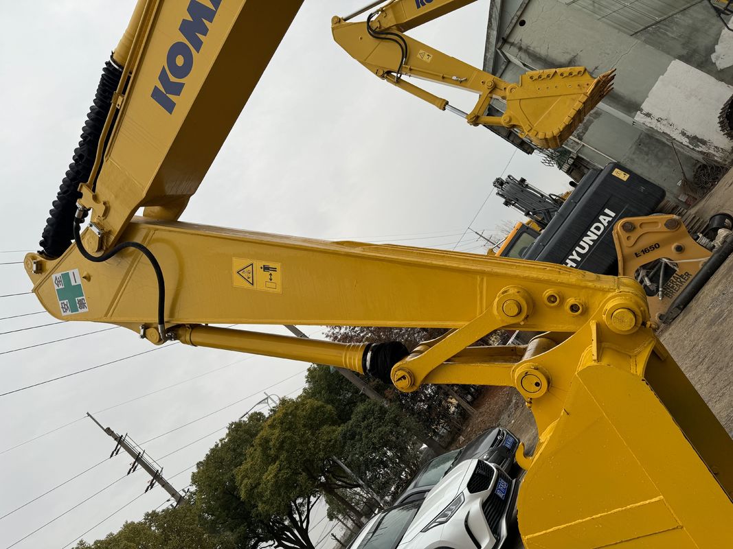 Japonya eski kazık makinesi komatsu pc200 kazık makinesi eski kazık makinesi pc220 japon orijinal inşaat ekipmanları