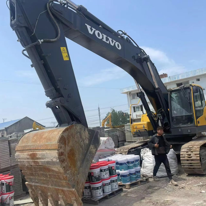 48 tonluk dev kazma makinesi kullanılmış Volvo 480 ikinci el büyük güç kazıcı