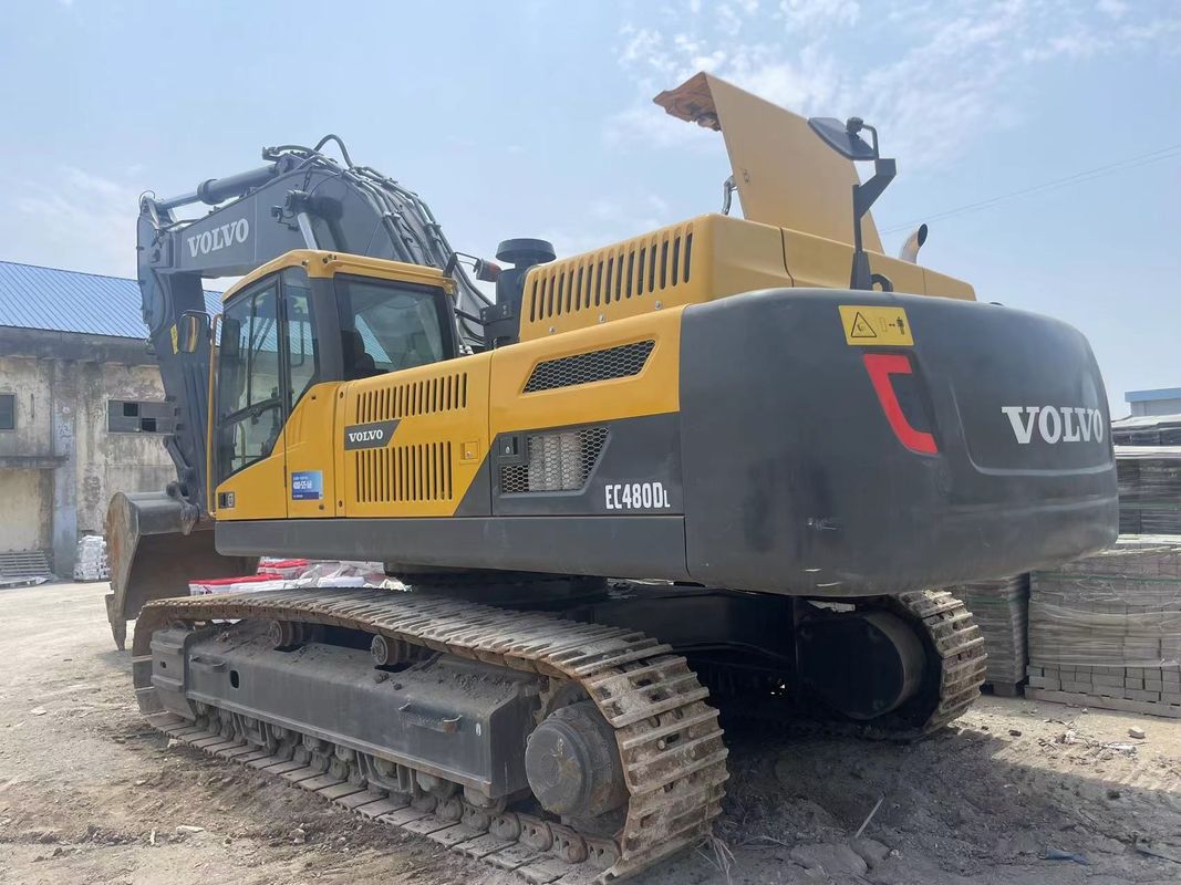 48 tonluk dev kazma makinesi kullanılmış Volvo 480 ikinci el büyük güç kazıcı
