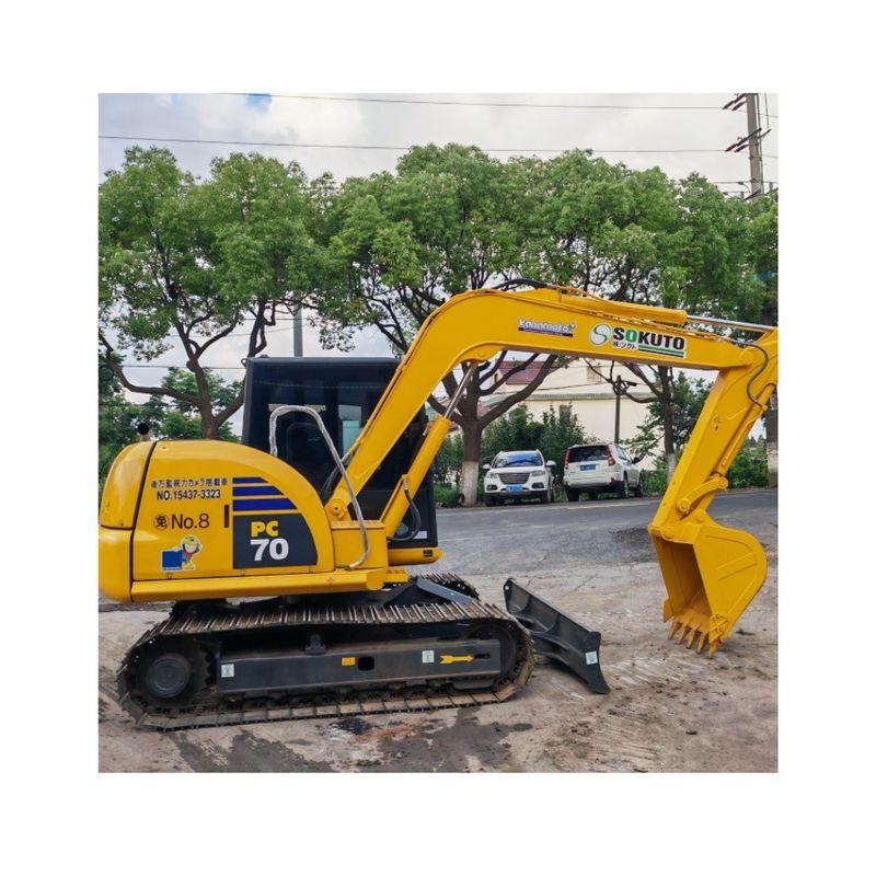 Kullanılmış ekskavatör KomatsoPC70-8 Makine/ İkinci El Sürücü Tipi KomatsoPC70-8 200-8 130 Japonya İnşaat makineleri