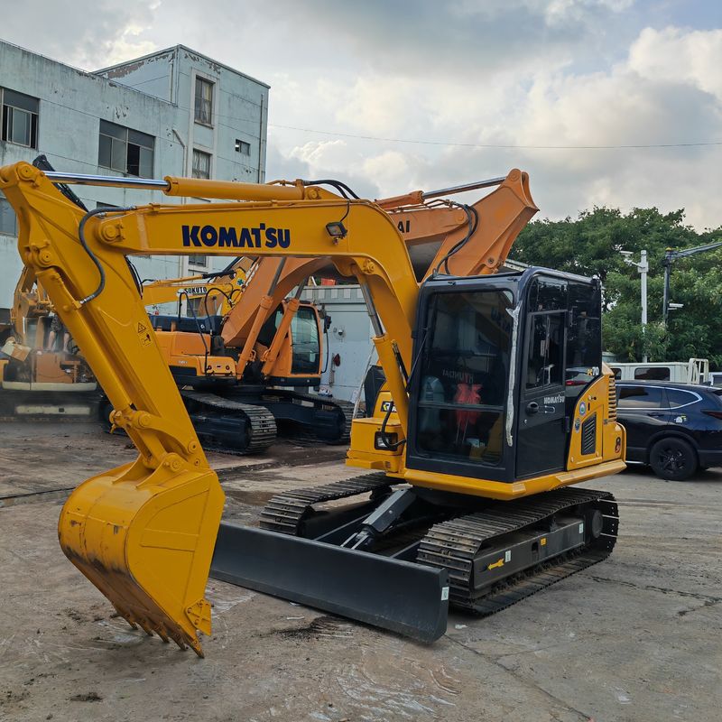 Kullanılmış ekskavatör KomatsoPC70-8 Makine/ İkinci El Sürücü Tipi KomatsoPC70-8 200-8 130 Japonya İnşaat makineleri