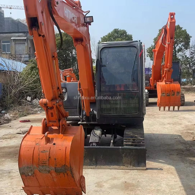 Kaliteli Hitachi kullanılmış zx60 6 tonluk mini ekskavatörler 60 model ikinci el orijinal boya min I ekskavatör Hitachi