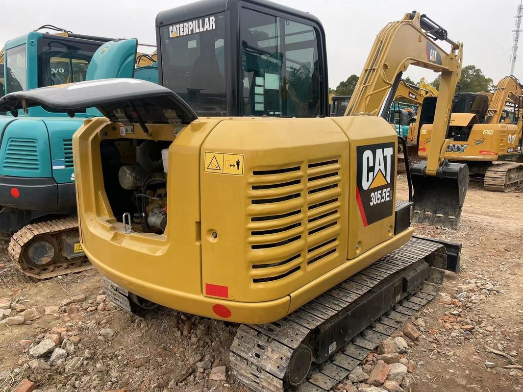 Diğer inşaat makineleri MiNi ikinci el CAT305.5 hidrolik sürünen backhoe kazıcı kullanılmış kazıcı UAE'de kullanılan kazıcı