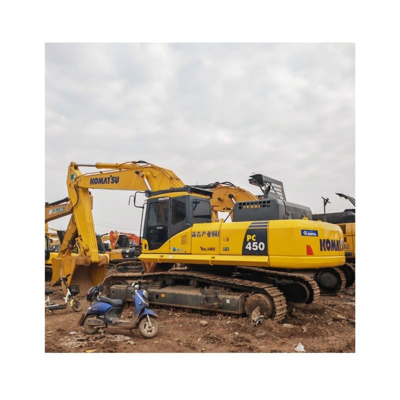 Japon Komatsu Kullanılmış Mini Kazı makinesi PC450 PC200-9 PC130 PC30 Satılık inşaat tarım makineleri