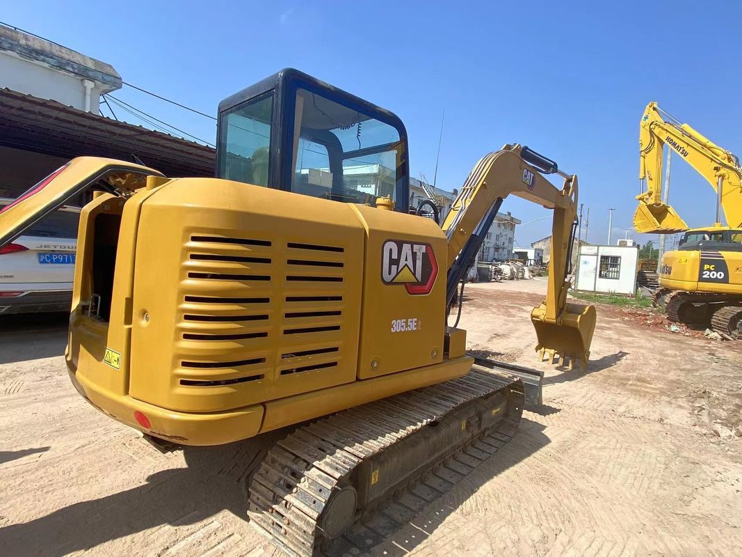 Diğer inşaat makineleri MiNi ikinci el CAT305.5 hidrolik sürünen backhoe kazıcı kullanılmış kazıcı UAE'de kullanılan kazıcı