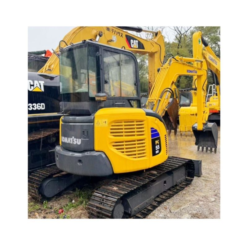 %100Japonya kullanılmış makineli kazıcılar Komatsu PC55 PC30 PC130 PC200/ ikinci el kazıcı düşük fiyata