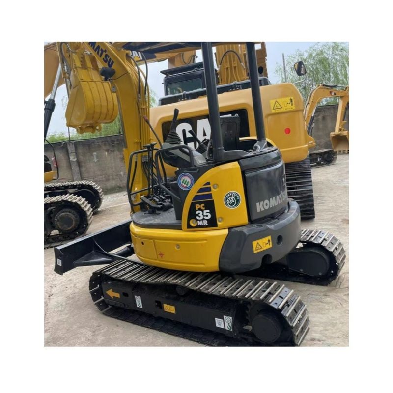 Kullanılmış kazıcı Komatsu PC35mr PC200 PC40 İkinci el kazıcı pc 35 mini kazıcı 3 tonluk tasarım ikinci el Japon makinesi