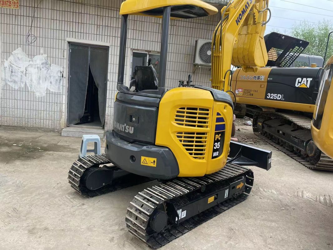 Kullanılmış kazıcı Komatsu PC35mr PC200 PC40 İkinci el kazıcı pc 35 mini kazıcı 3 tonluk tasarım ikinci el Japon makinesi
