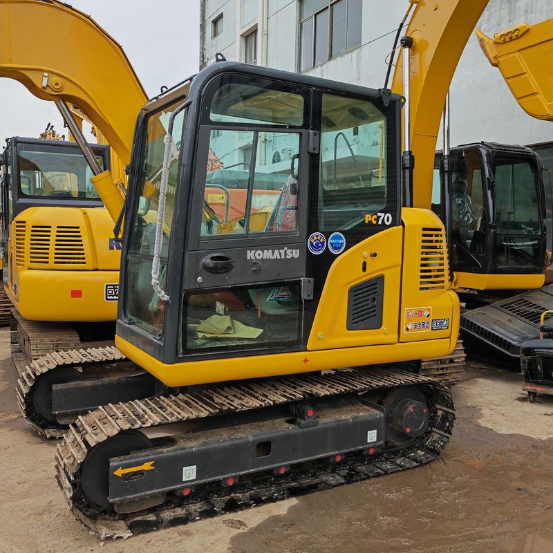 Kullanılmış kazıcı KomatsoPC70-8 PC200 PC30 PC40/japna Makine İkinci el Çin mühendislik makineleri