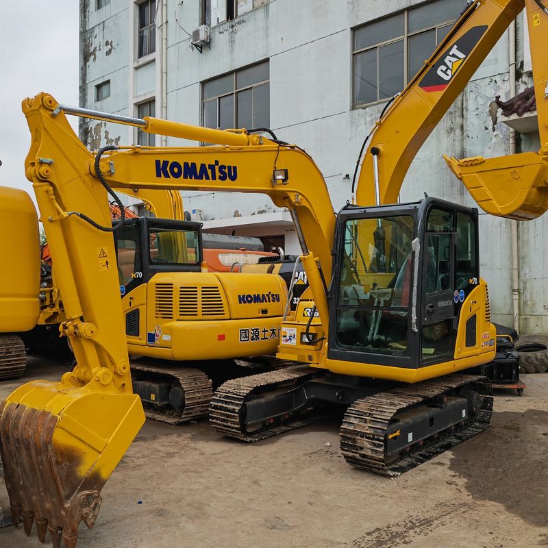Kullanılmış kazıcı KomatsoPC70-8 PC200 PC30 PC40/japna Makine İkinci el Çin mühendislik makineleri