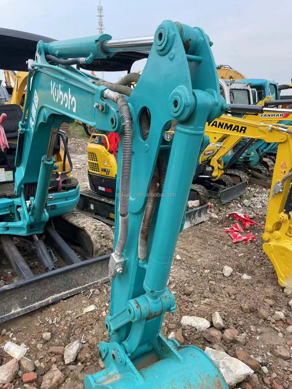 Kullanılmış mini sürünen kazıcı Kubota U-20 ikinci el mini kazıcı Kubota U-20