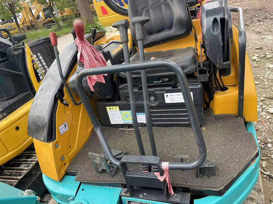 Kullanılmış mini sürünen kazıcı Kubota U-20 ikinci el mini kazıcı Kubota U-20