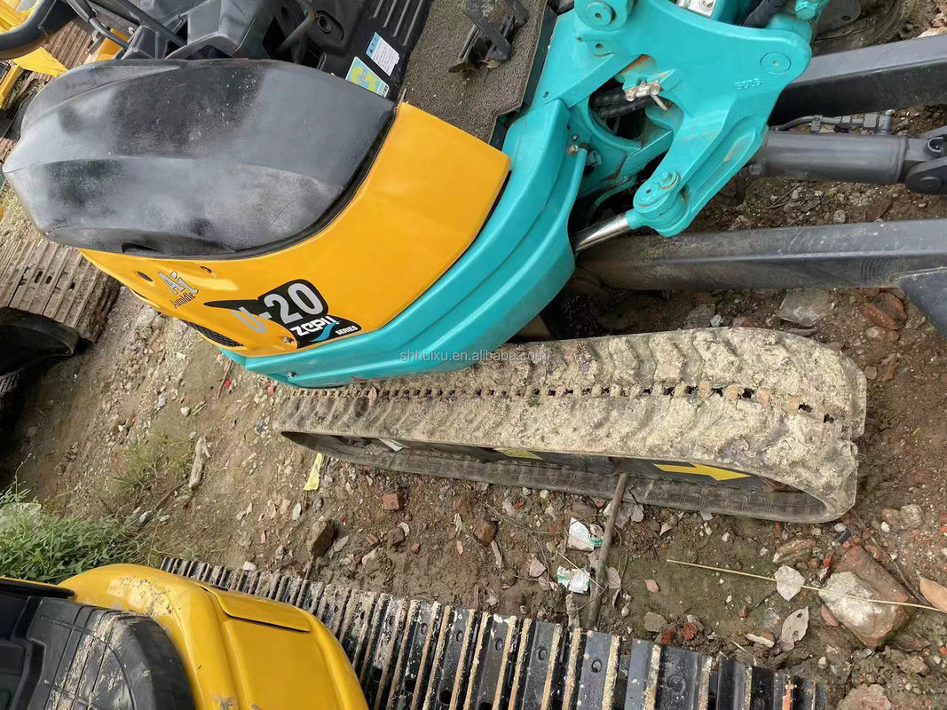Kullanılmış mini sürünen kazıcı Kubota U-20 ikinci el mini kazıcı Kubota U-20