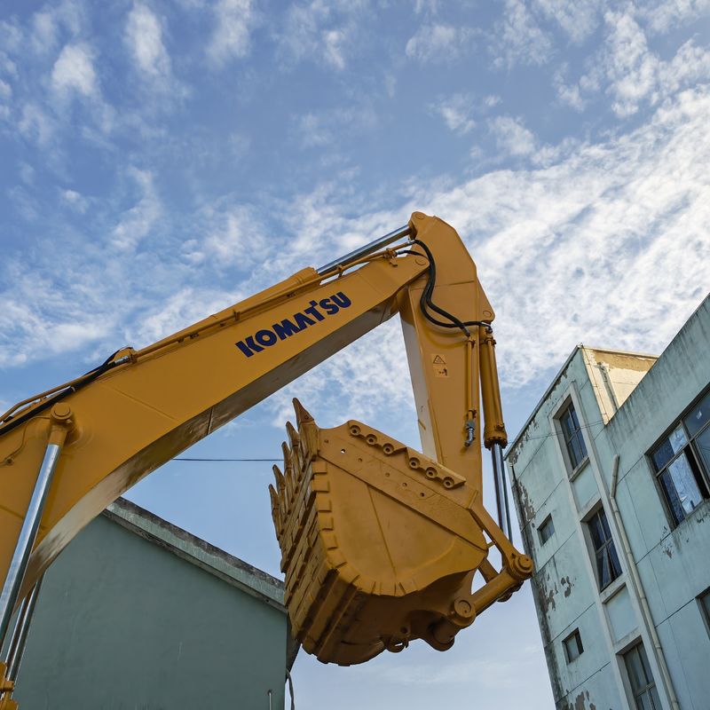 Yüksek Kazma Gücü Kullanılmış Sürünen Ekskavatör Komatsu PC400, İkinci El Mini Ekskavatör PC400-7 satılıyor