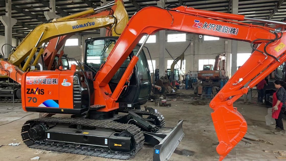 Hitachi stokta İyi durumda kullanılmış kazıcı Hitachi zx70/ ikinci el iyi durumda Hitachi zx70