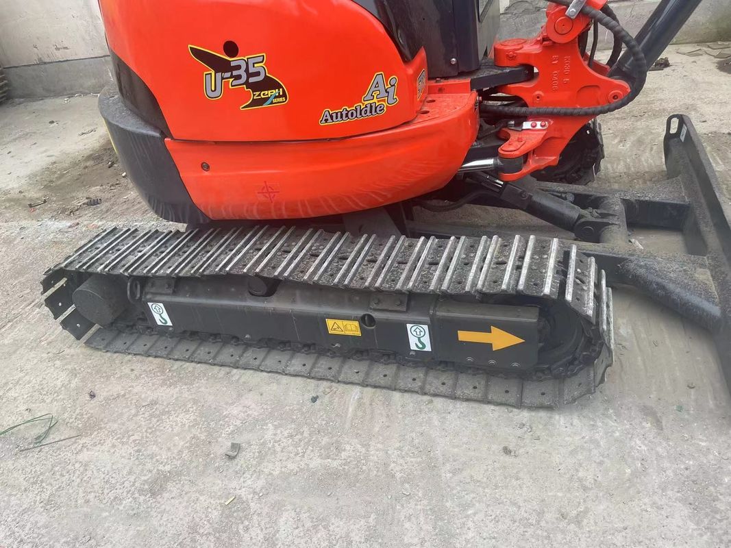 ucuz fiyat kullanılmış mini ekskavatör kubota35u/mini sürünen kazıcı ikinci el kubota35u satışta