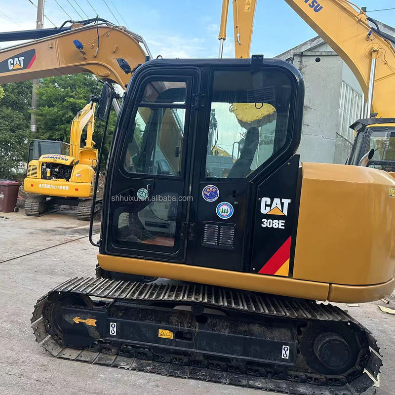 Caterpillar excavator CAT 308E ikinci el kazıcı kullanılmış makine 8 tonluk makine excavator kullanılmış kedi 308E