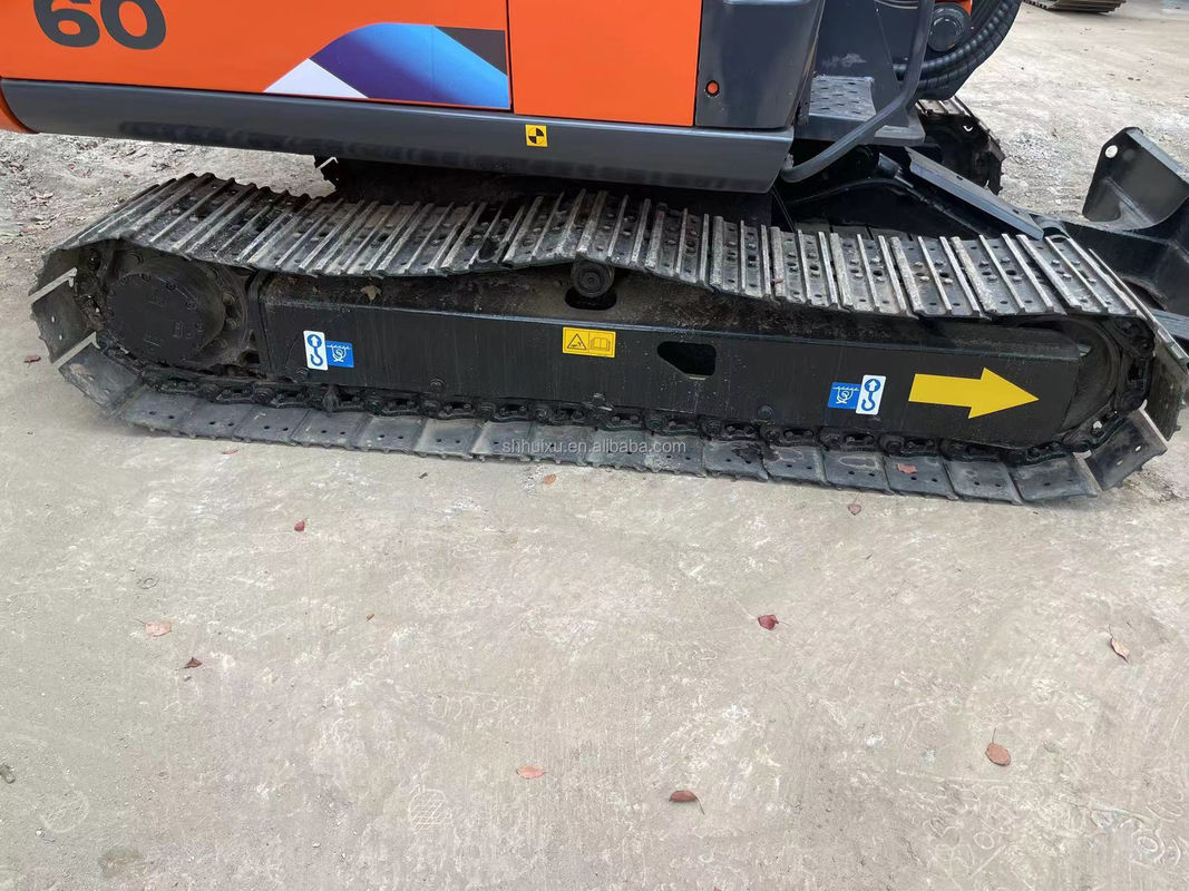 Kullanılmış Hitachi ZX60 kazıcı küçük kazıcı Çin ihracat makinesi Hitachi ZX60 kazıcı mini kazıcı satış için iyi fiyat