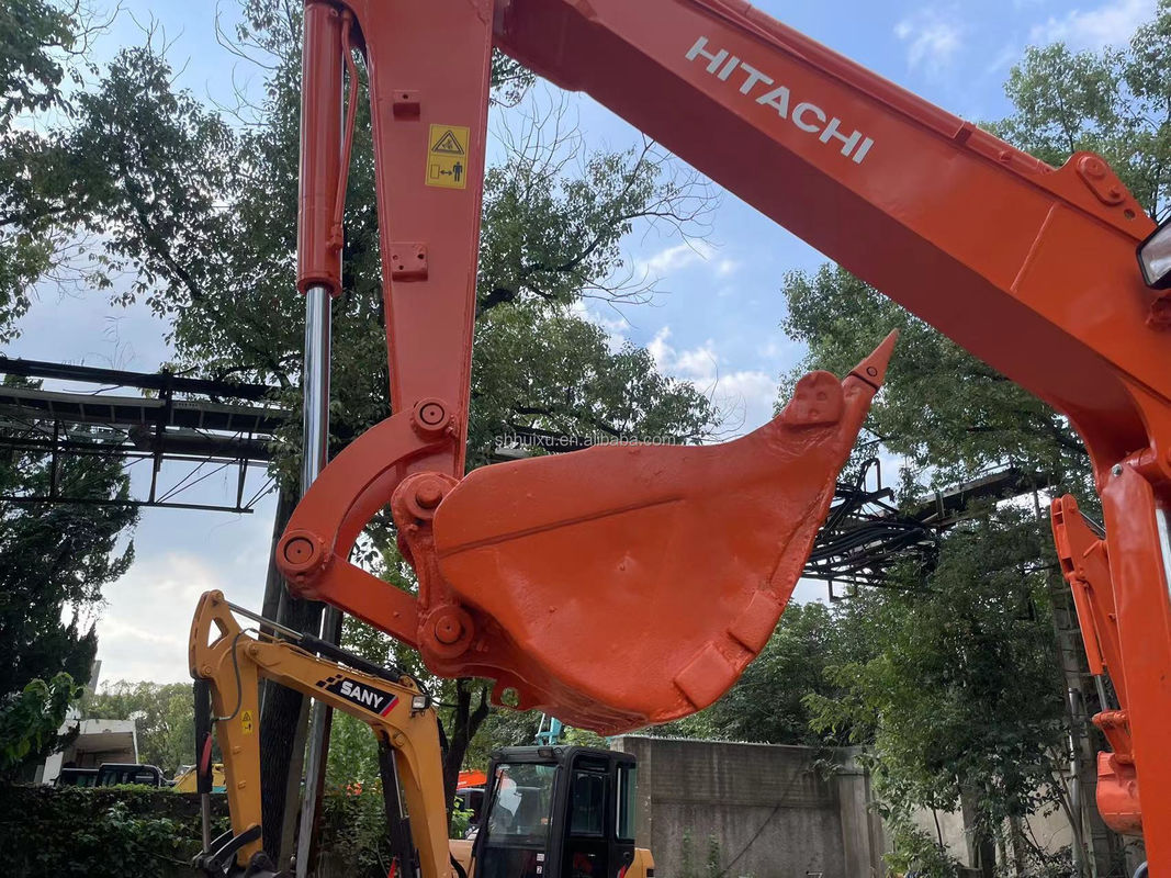 Kullanılmış Hitachi ZX60 kazıcı küçük kazıcı Çin ihracat makinesi Hitachi ZX60 kazıcı mini kazıcı satış için iyi fiyat