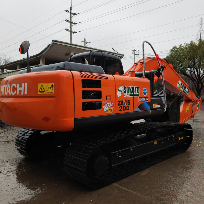 HITACHI kazıcı hitachi zx200 kazıcı ikinci el inşaat toprak makineleri düşük fiyatlı ikinci el kazıcı