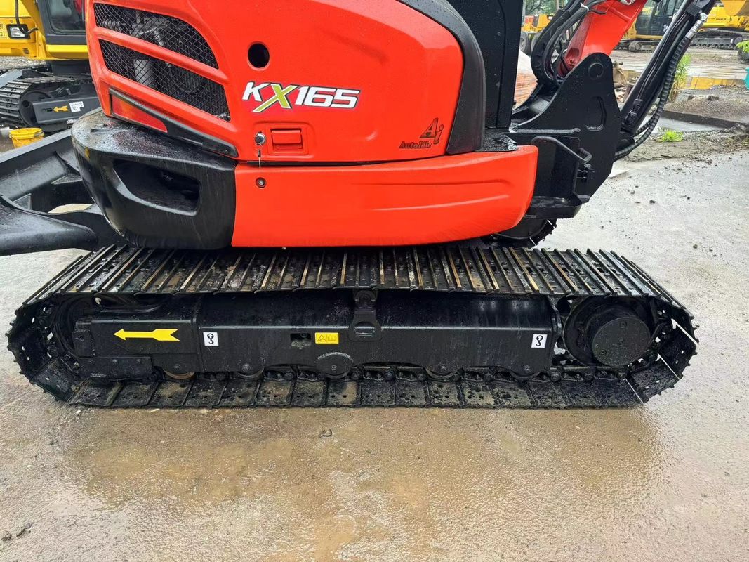 Düşük Fiyatlı kullanılmış kazık makinesi 6.5 ton Hidrolik KUBOTA KX165 kazık makinesi ikinci el KUBOTA165 kazık makineleri orijinal Japonya satış için