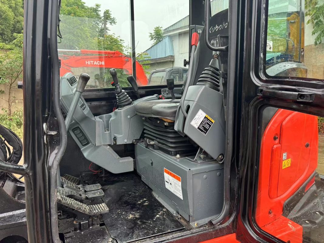 Düşük Fiyatlı kullanılmış kazık makinesi 6.5 ton Hidrolik KUBOTA KX165 kazık makinesi ikinci el KUBOTA165 kazık makineleri orijinal Japonya satış için